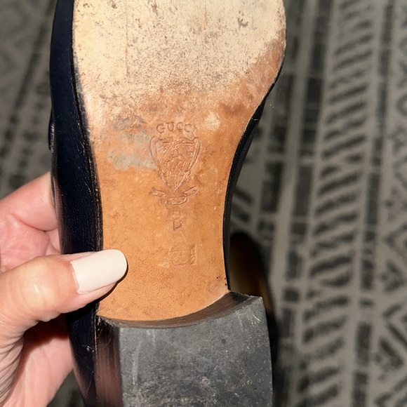 Gucci navy horsebit loafer - Picture 9 of 9